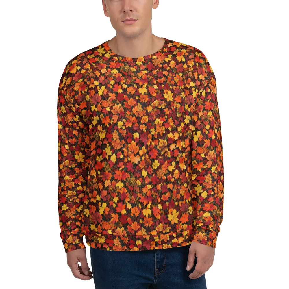 Autumn Canopy on Sweatshirt — Front
