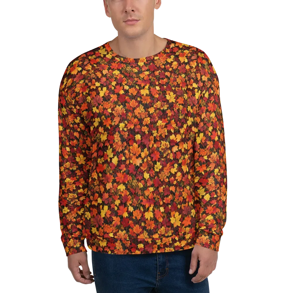 Autumn Canopy on Sweatshirt — Front