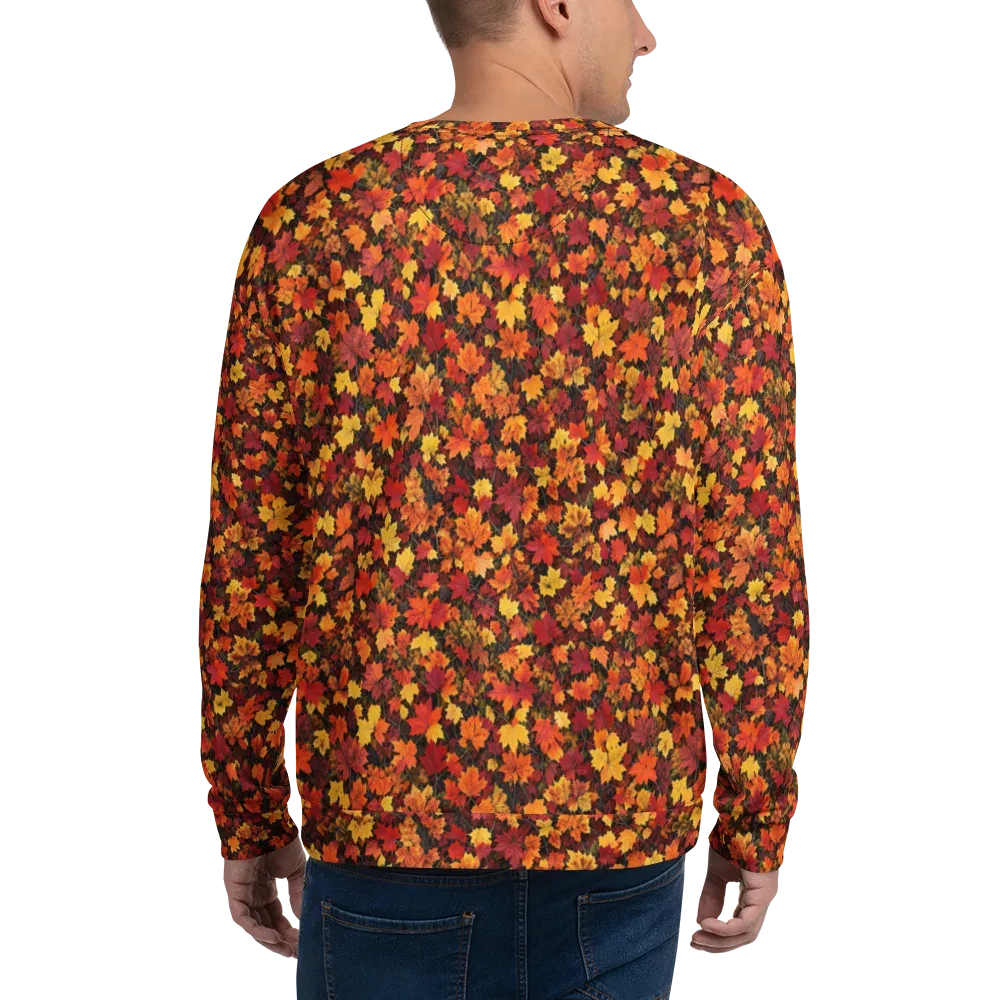 Autumn Canopy on Sweatshirt — Back
