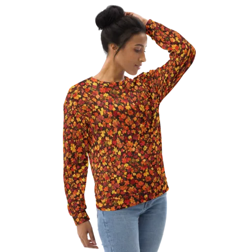 Autumn Canopy on a Sweatshirt