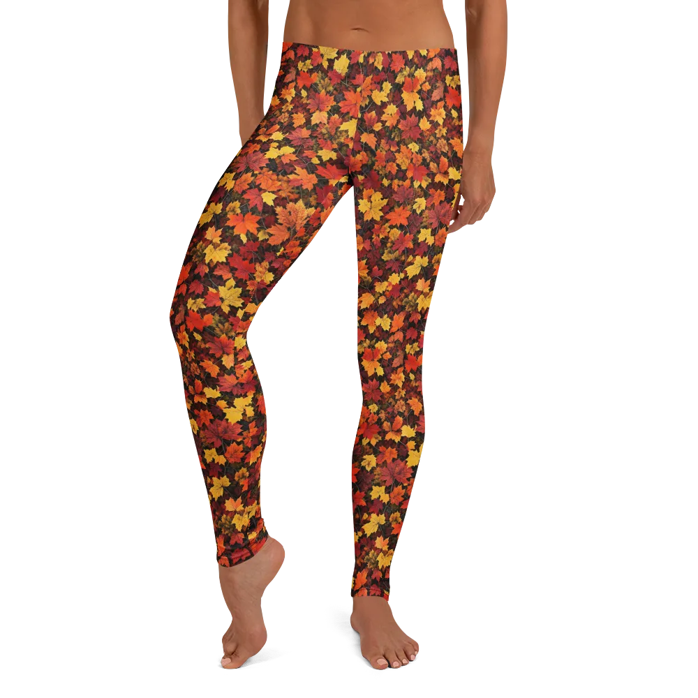 Autumn Canopy on Leggings — Front