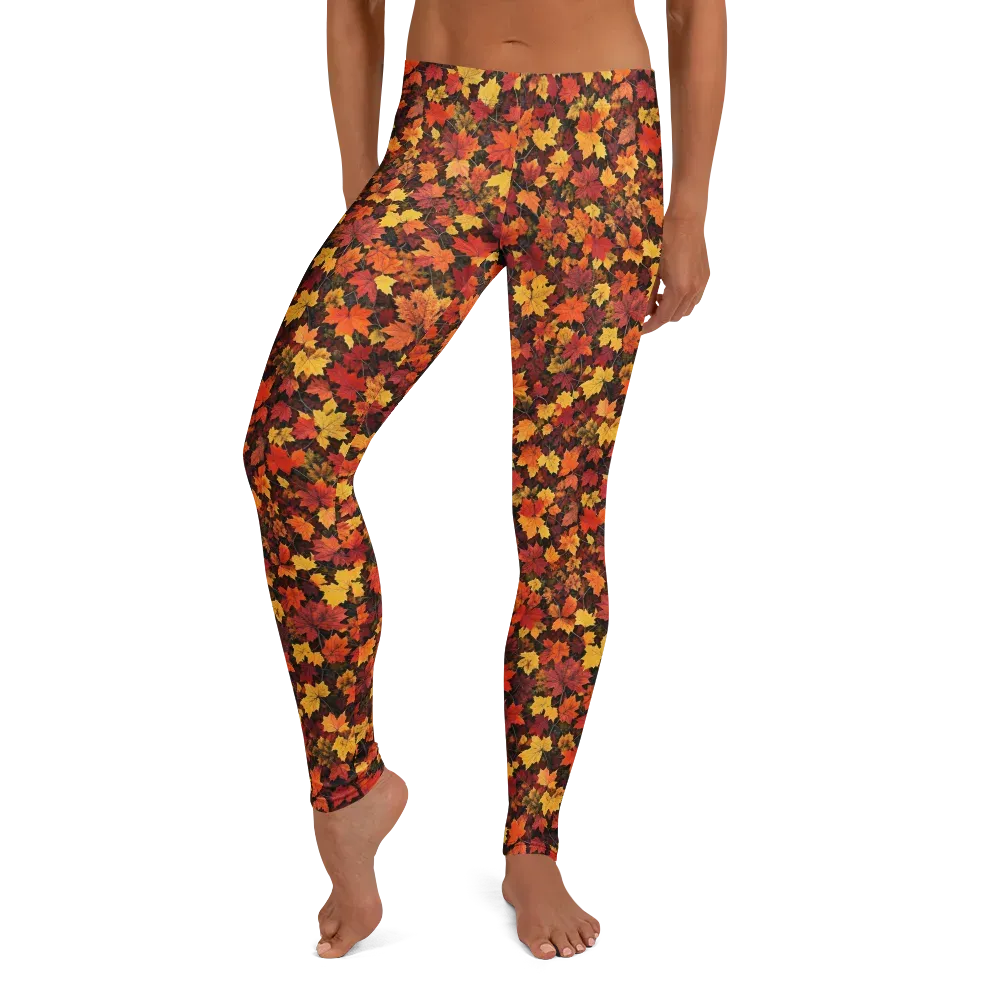 Autumn Canopy on Leggings — Front