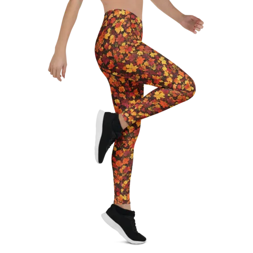Autumn Canopy on a Leggings