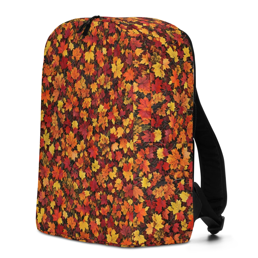 Autumn Canopy on Minimalist Backpack — Left