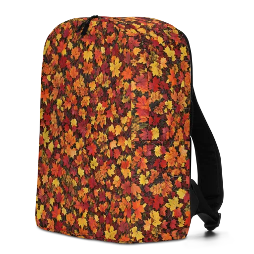Autumn Canopy on a Minimalist Backpack