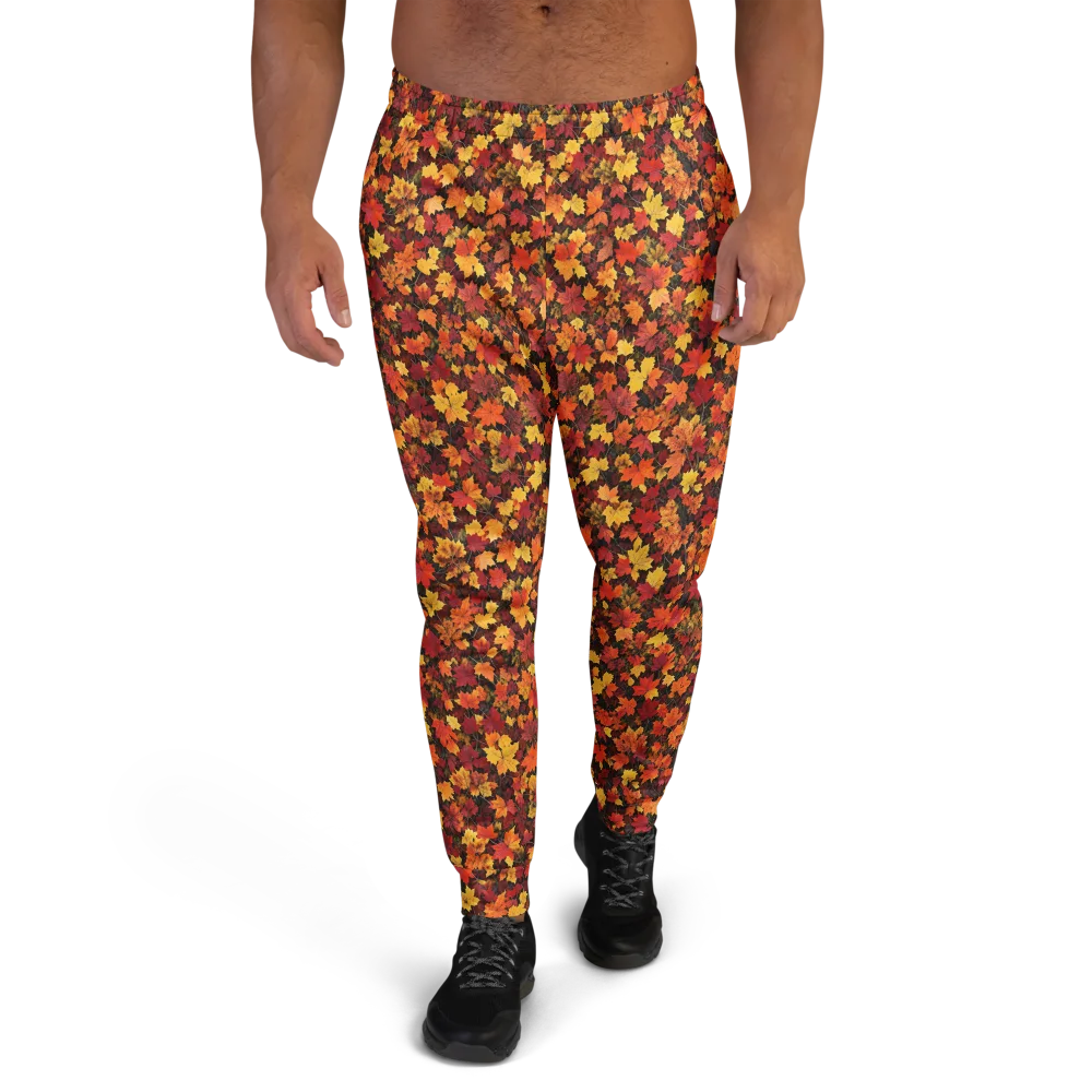 Autumn Canopy on Men's Joggers — Front