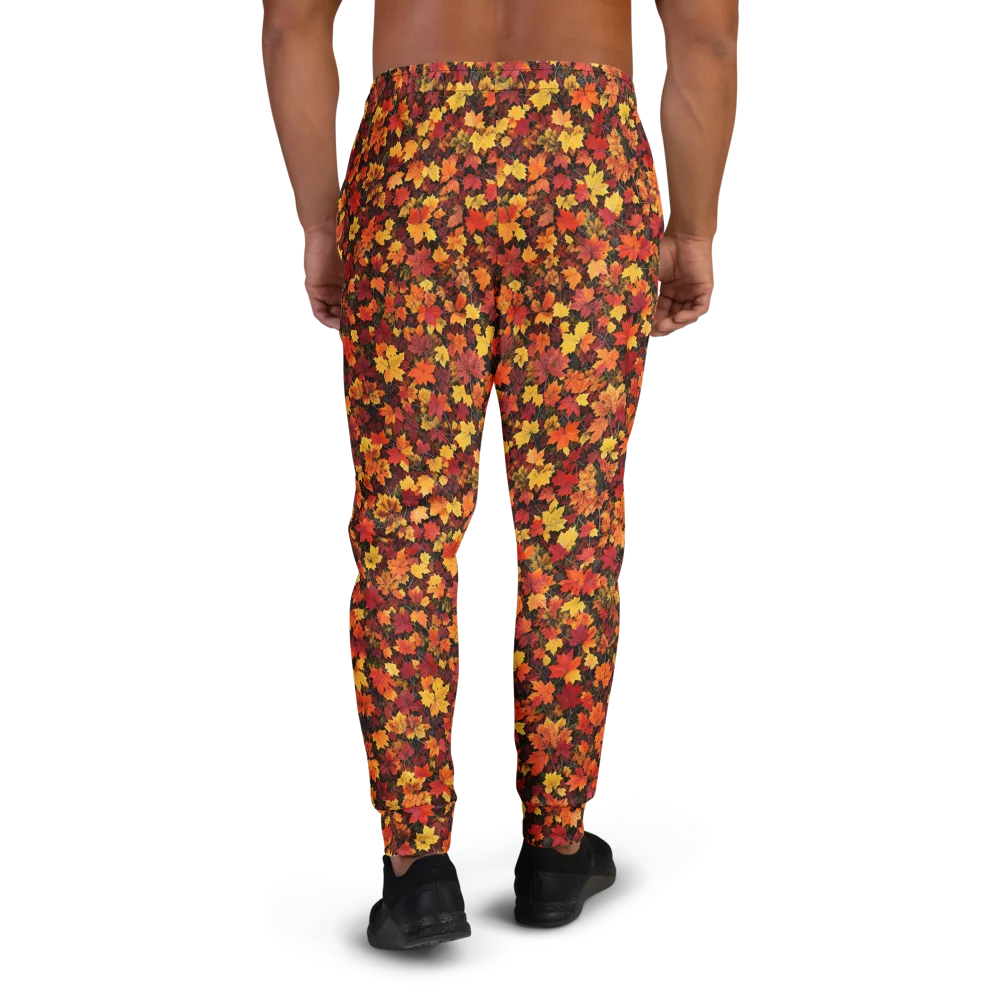 Autumn Canopy on Men's Joggers — Back