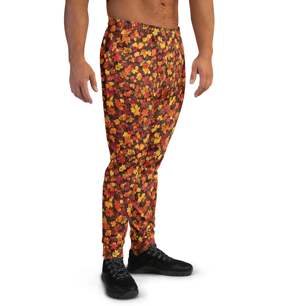 Autumn Canopy on Men's Joggers — Right