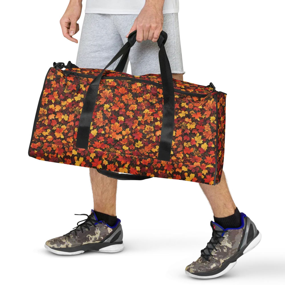 Autumn Canopy on Duffle Bag — Front