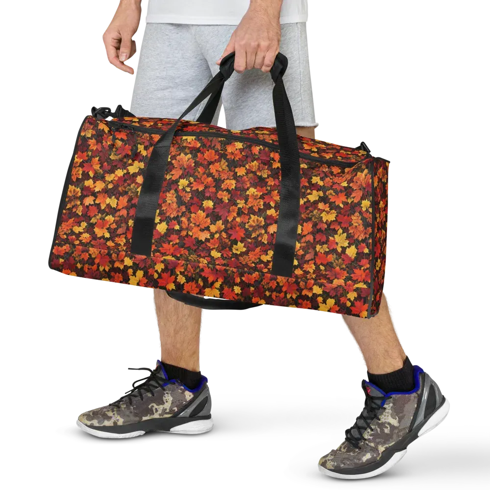Autumn Canopy on Duffle Bag — Front