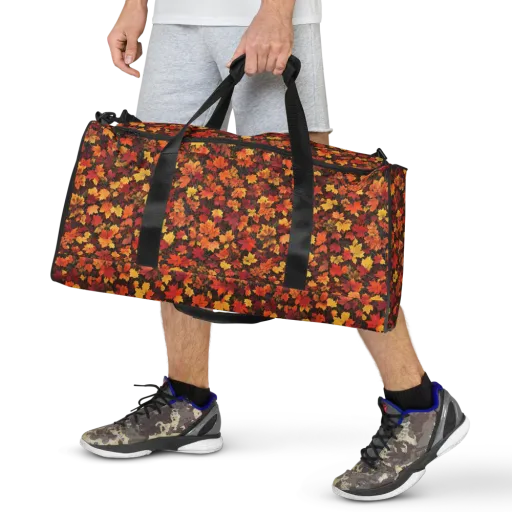 Autumn Canopy on a Duffle Bag