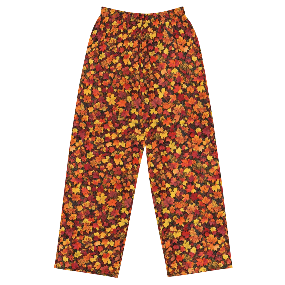 Autumn Canopy on Wide-Leg Pants — Front