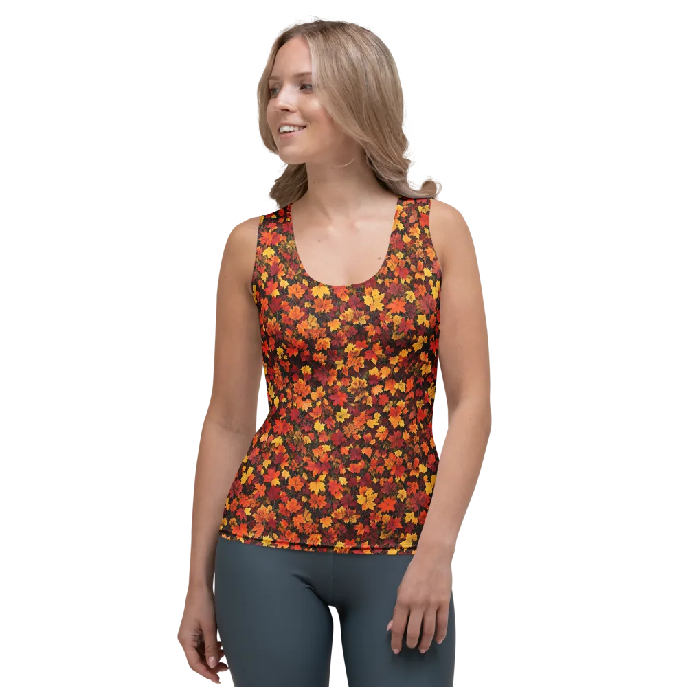 Autumn Canopy on Women's Tank Top — Front
