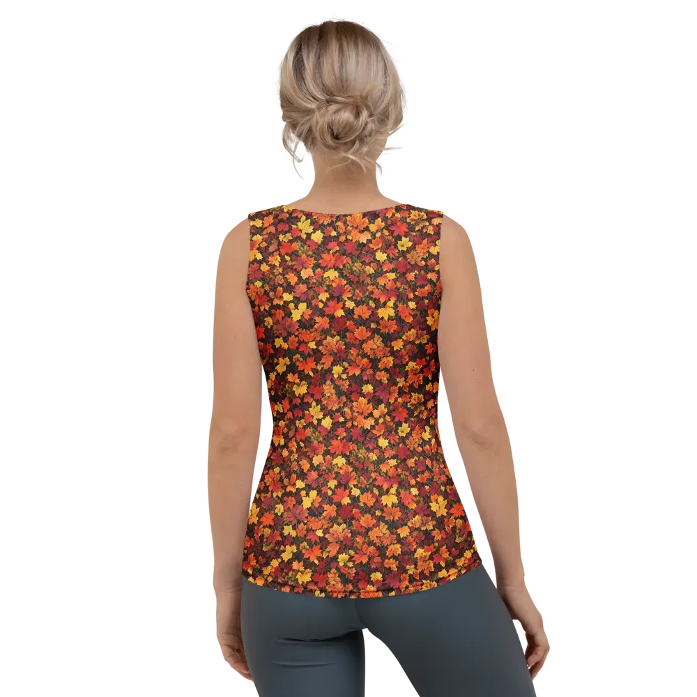 Autumn Canopy on Women's Tank Top — Back