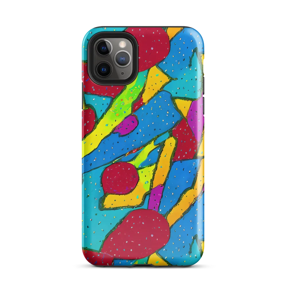 Pop Kaleidoscope on Tough Case for iPhone® — Front