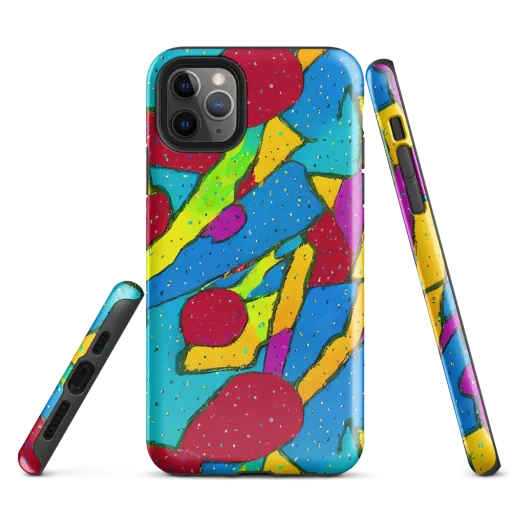 Pop Kaleidoscope on a Tough Case for iPhone®