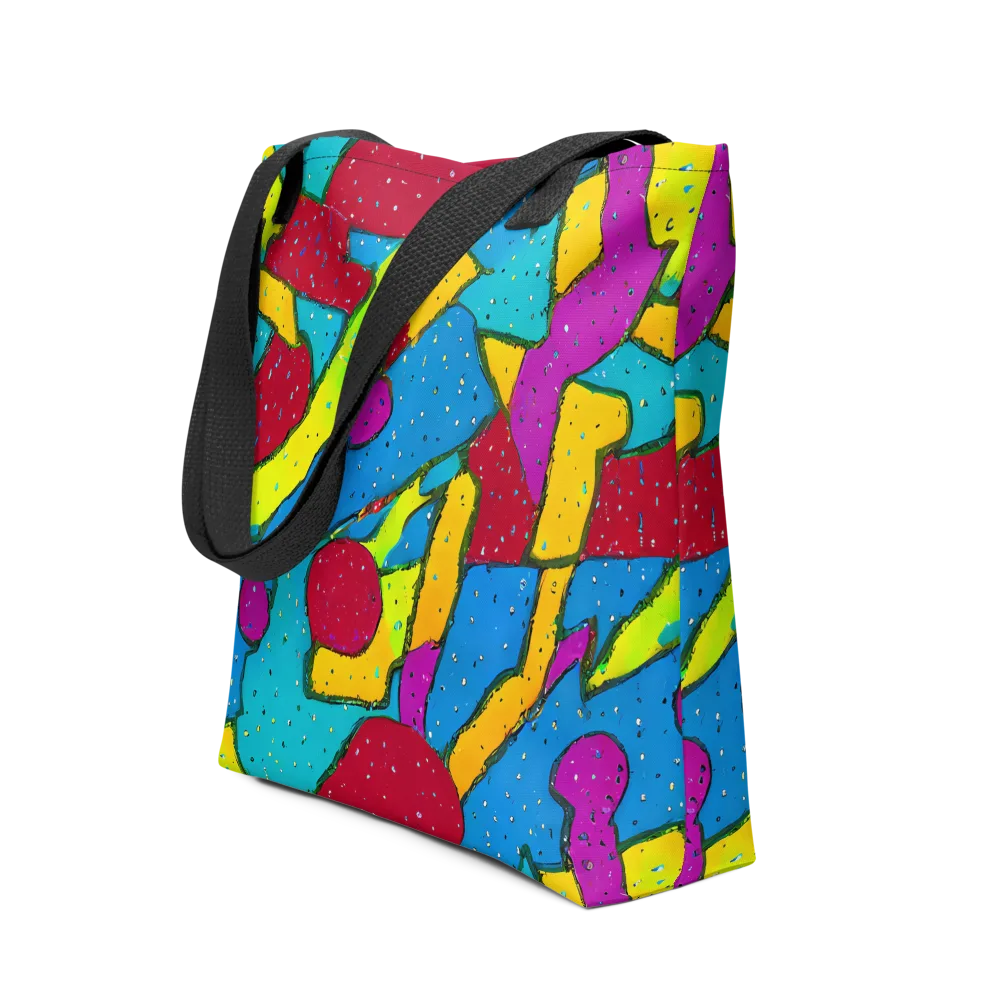 Pop Kaleidoscope on Tote Bag — Front