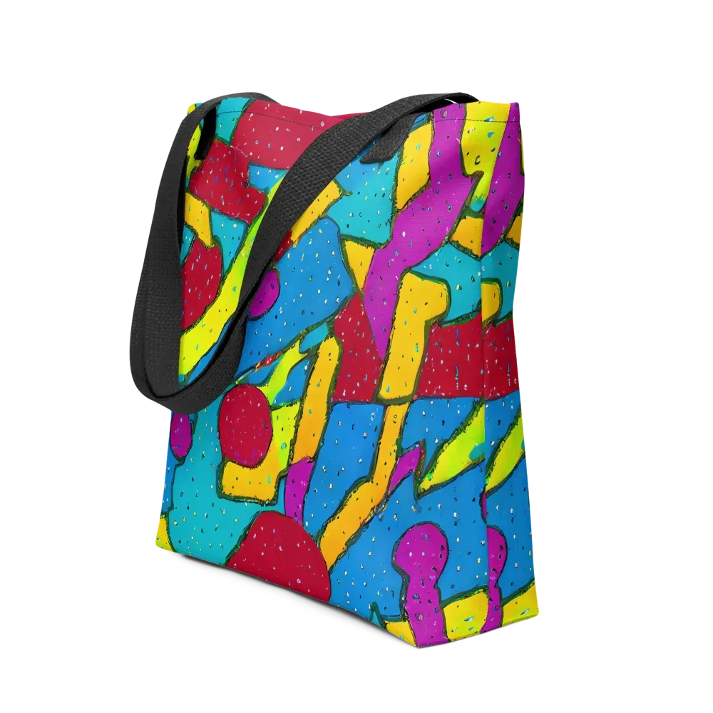 Pop Kaleidoscope on Tote Bag — Front