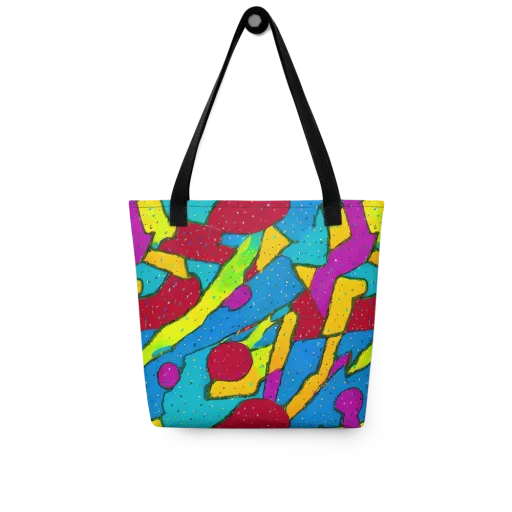 Pop Kaleidoscope on a Tote Bag