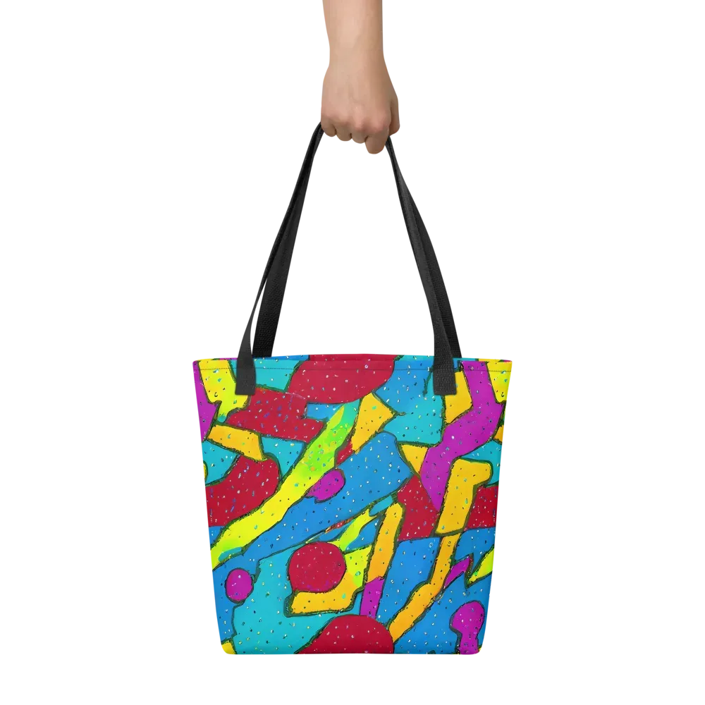 Pop Kaleidoscope on Tote Bag — Front