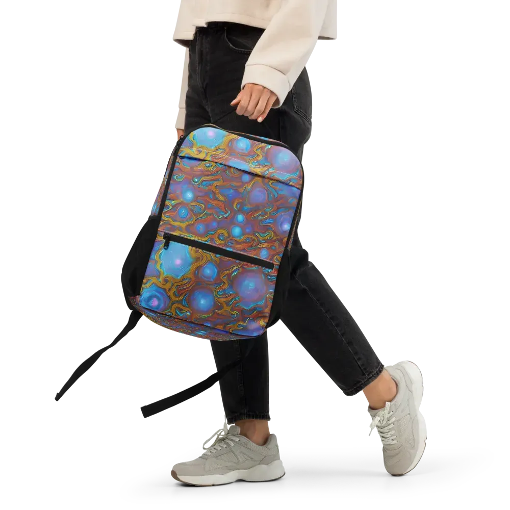 Sapphire Current on Utility Backpack — Front