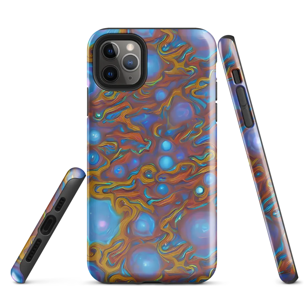 Sapphire Current on Tough Case for iPhone® — Front