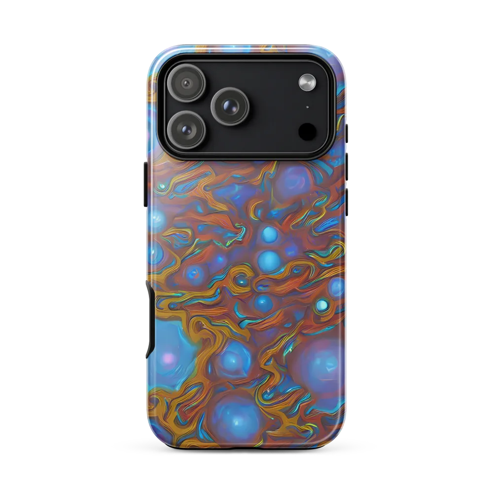 Sapphire Current on Tough Case for iPhone® — Front