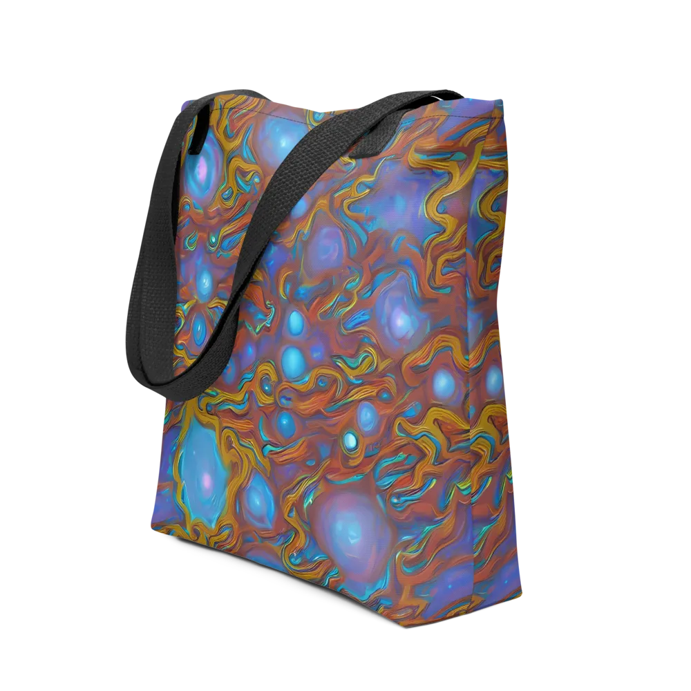 Sapphire Current on Tote Bag — Front