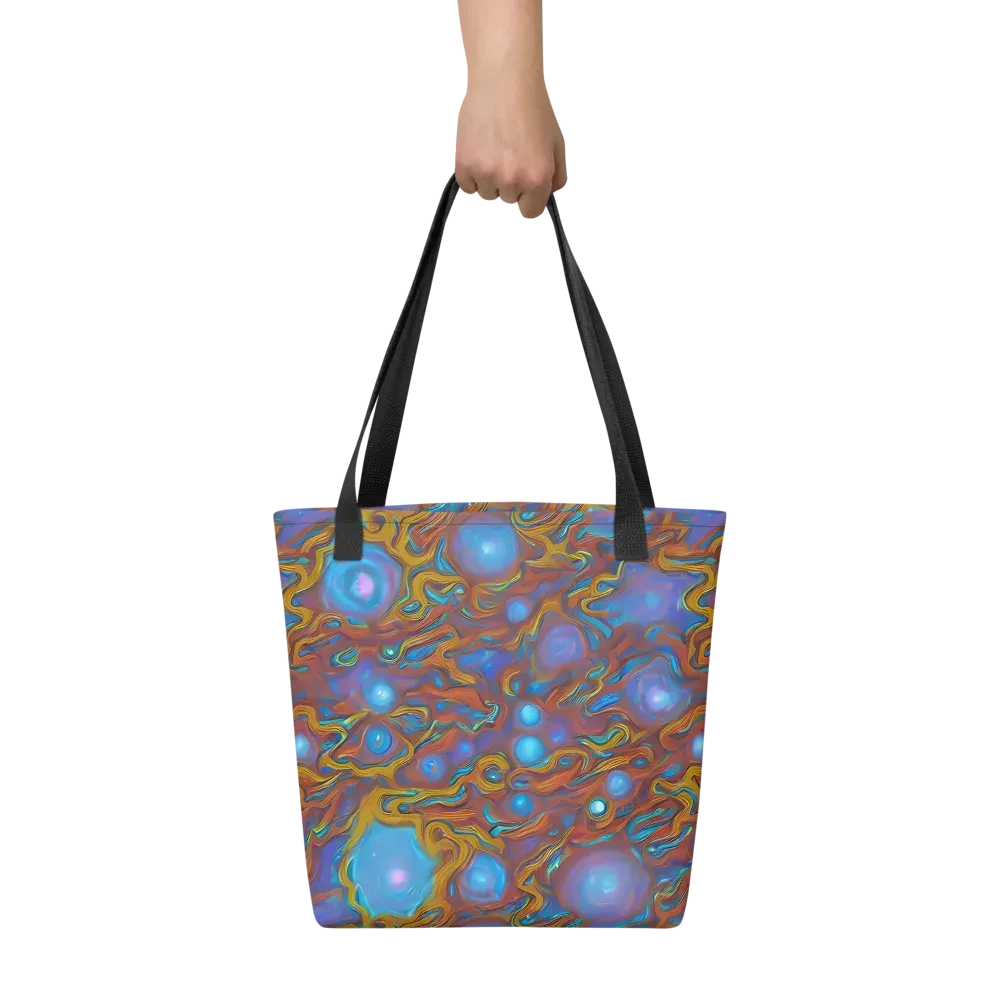 Sapphire Current on Tote Bag — Front