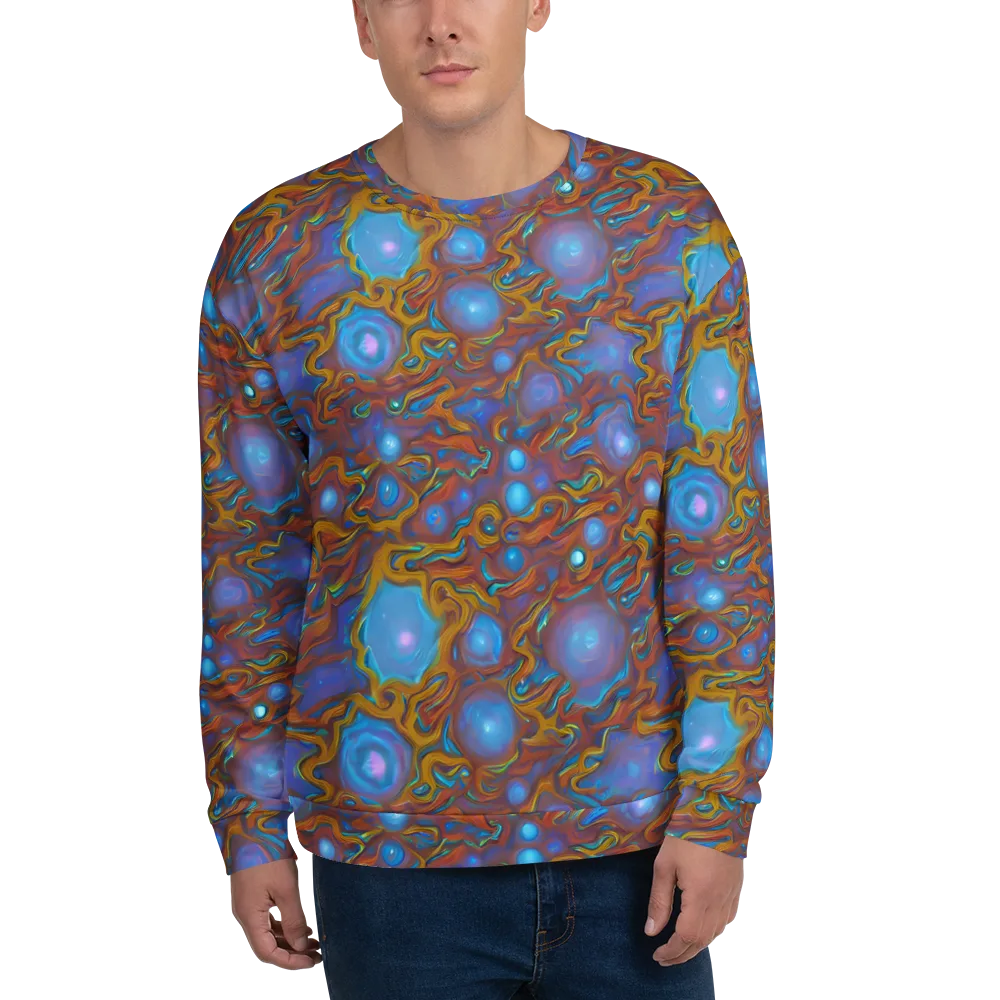 Sapphire Current on Sweatshirt — Front