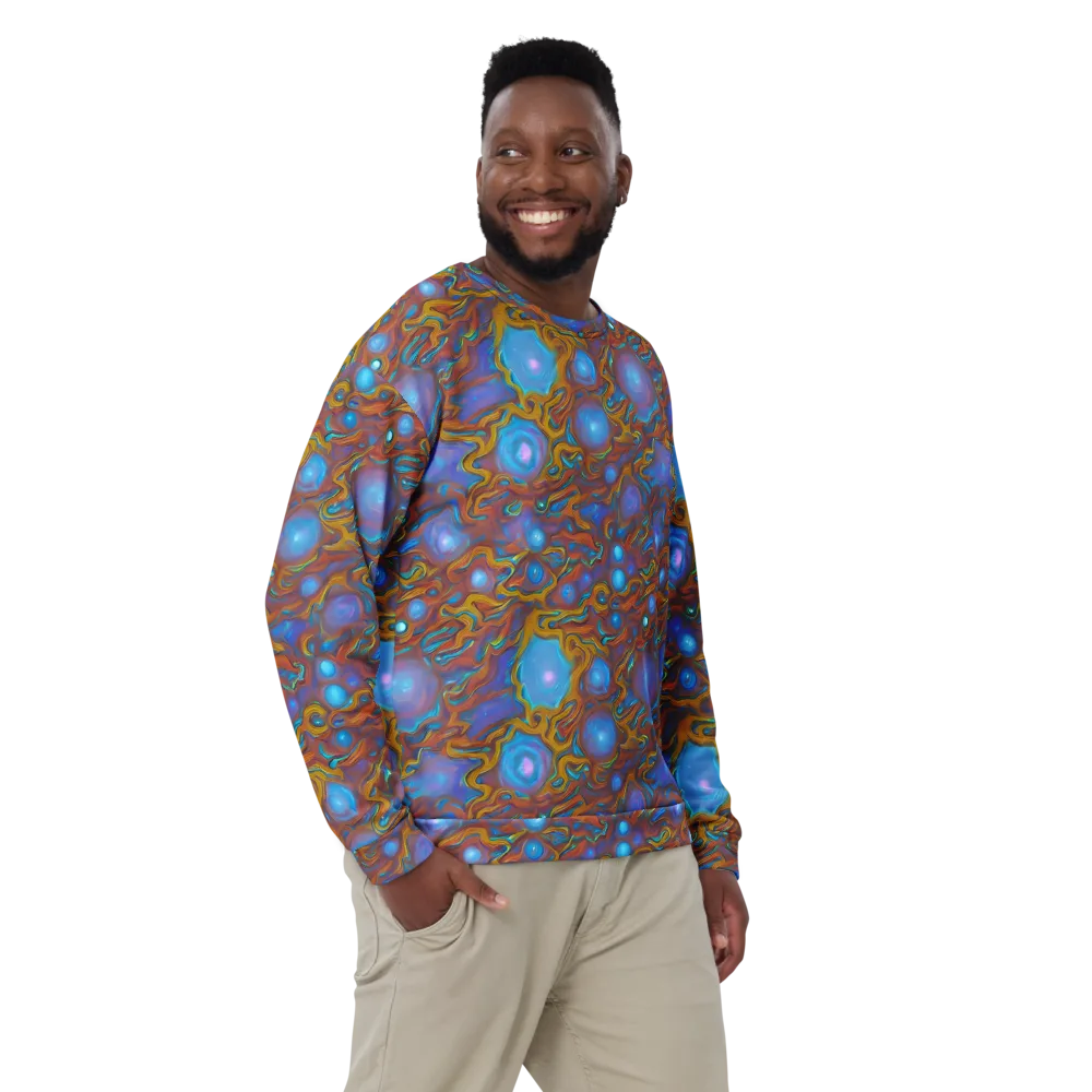 Sapphire Current on Sweatshirt — Front