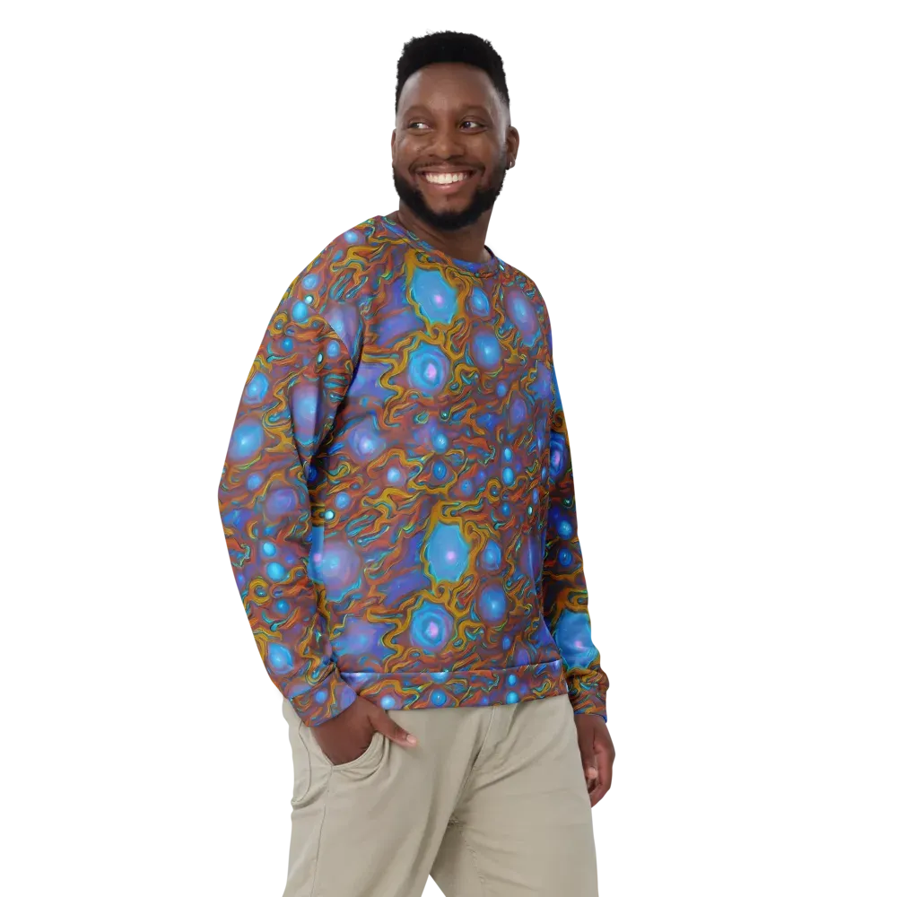 Sapphire Current on Sweatshirt — Front