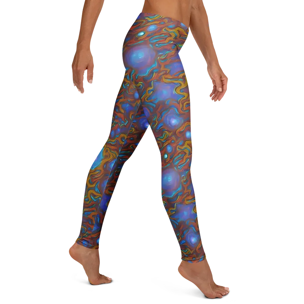 Sapphire Current on Leggings — Right