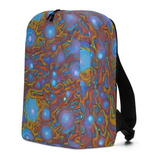Sapphire Current on a Minimalist Backpack