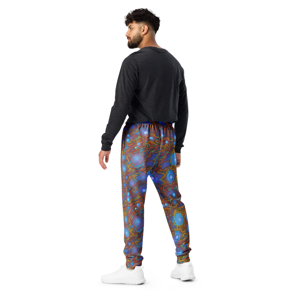 Sapphire Current on Men's Joggers — Back