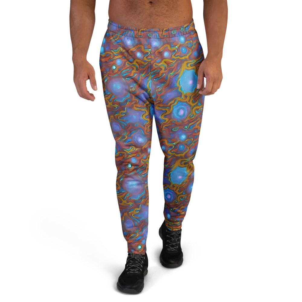 Sapphire Current on Men's Joggers — Front
