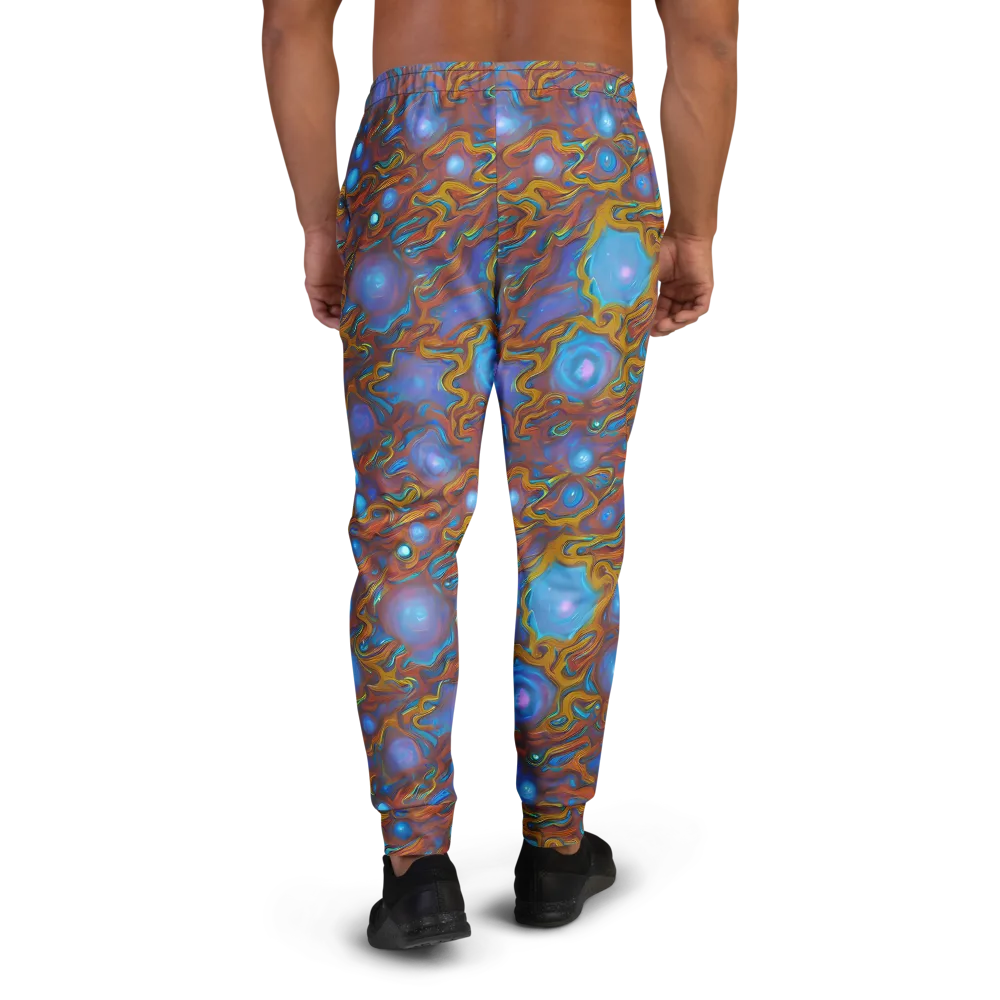 Sapphire Current on Men's Joggers — Back