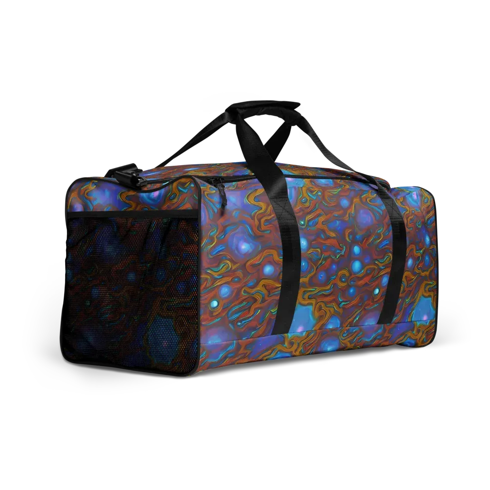 Sapphire Current on Duffle Bag — Right Front