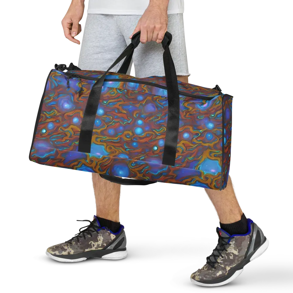 Sapphire Current on Duffle Bag — Front
