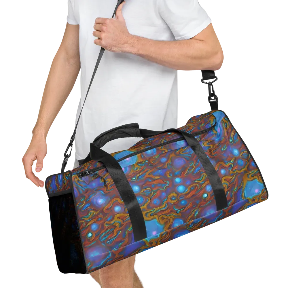 Sapphire Current on Duffle Bag — Right Front