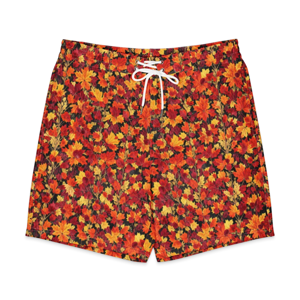 Crimson Harvest on Men's Board Shorts — Front