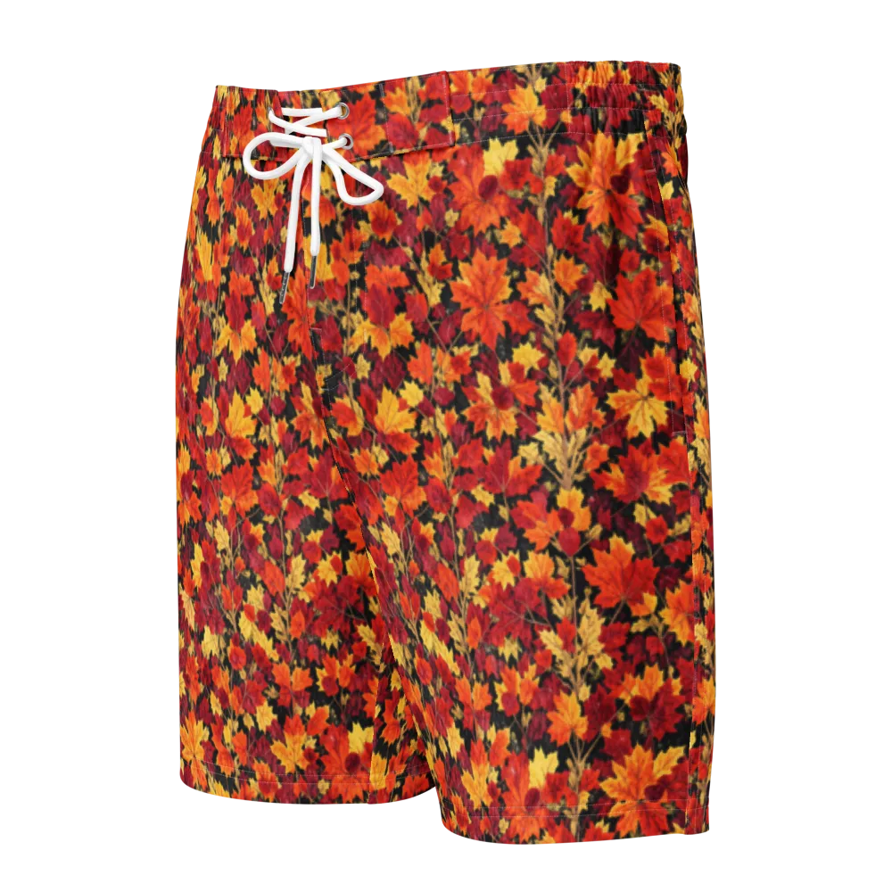 Crimson Harvest on Men's Board Shorts — Front