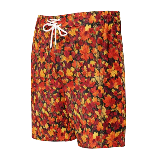 Crimson Harvest on a Men's Board Shorts