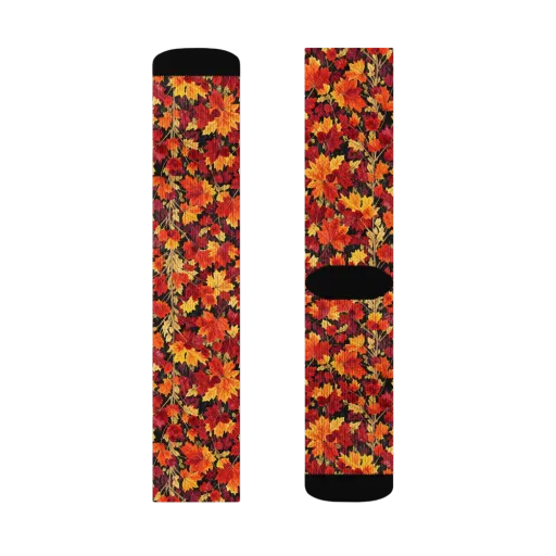 Crimson Harvest on a Socks