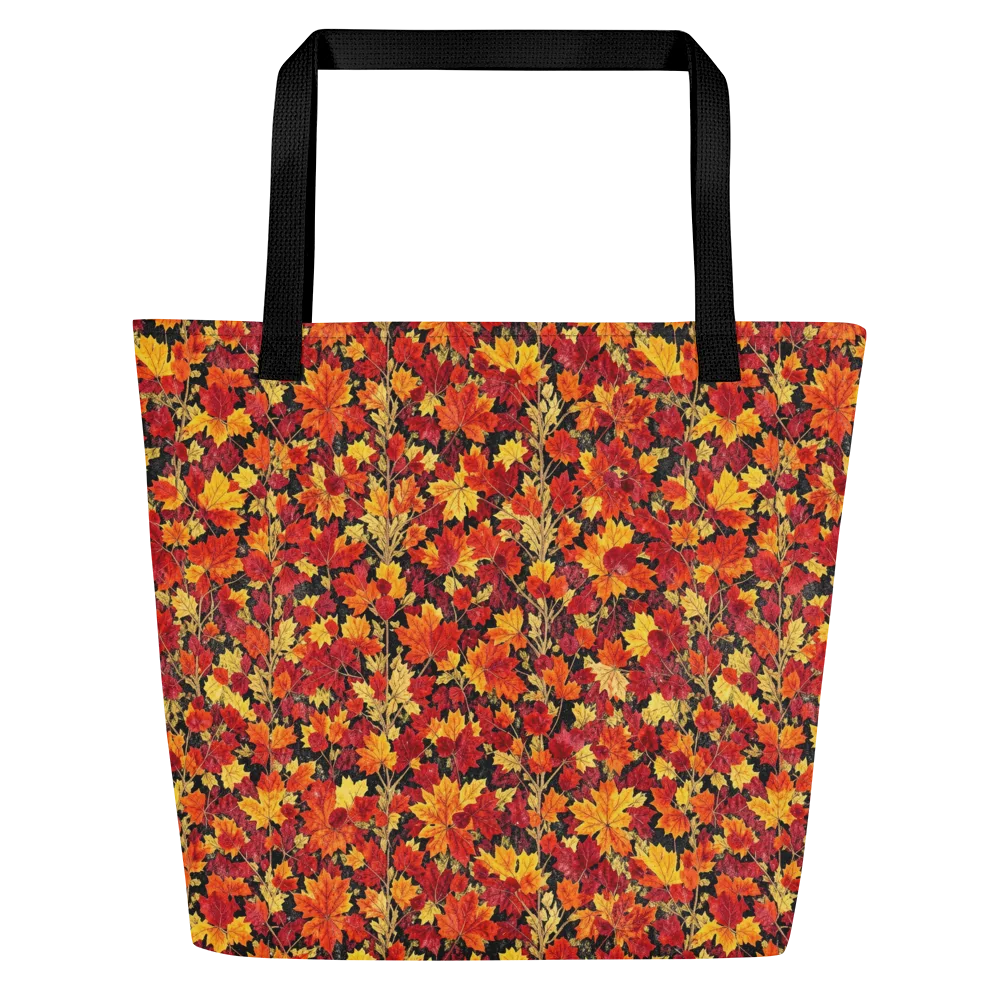 Crimson Harvest on Large Tote Bag W/ Pocket — Front