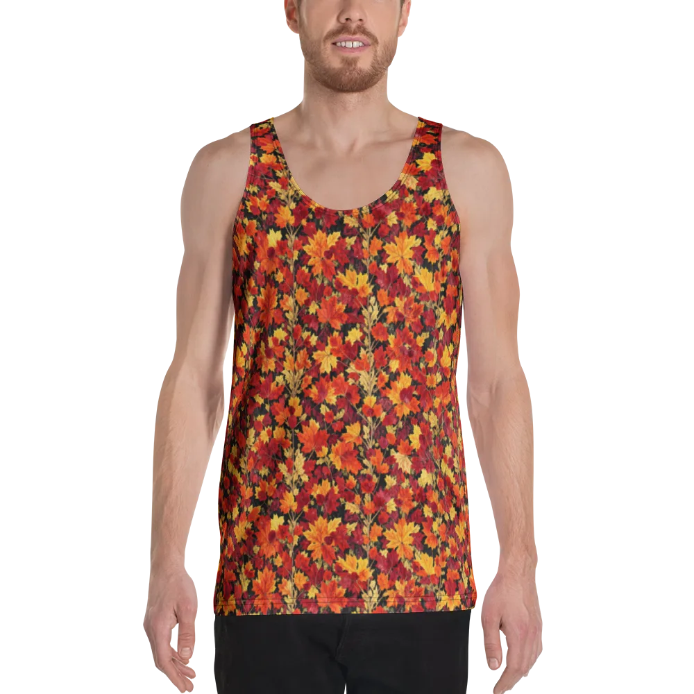 Crimson Harvest on Men's Tank Top — Front