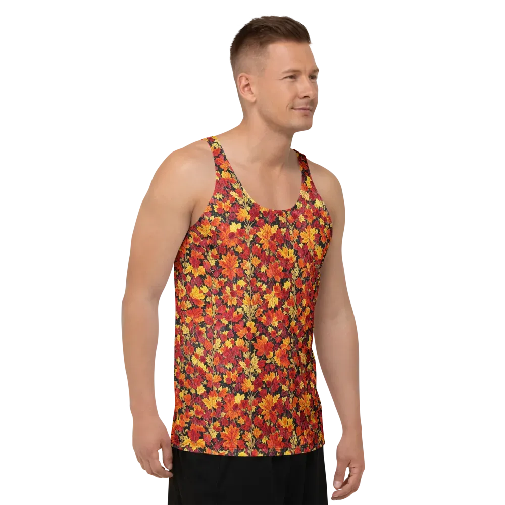 Crimson Harvest on Men's Tank Top — Right Front