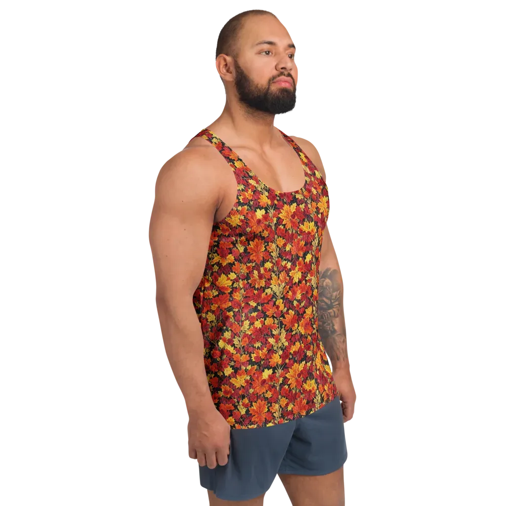 Crimson Harvest on Men's Tank Top — Right Front