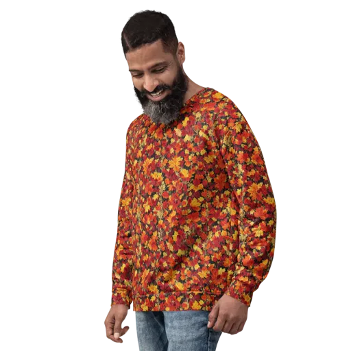Crimson Harvest on a Sweatshirt