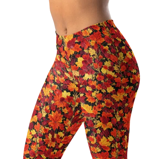 Crimson Harvest on a Leggings
